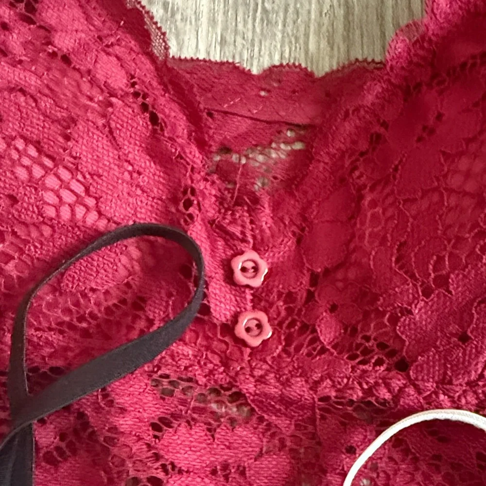Elegant Lace Bralette Trio - Burgundy, Black, and Cream